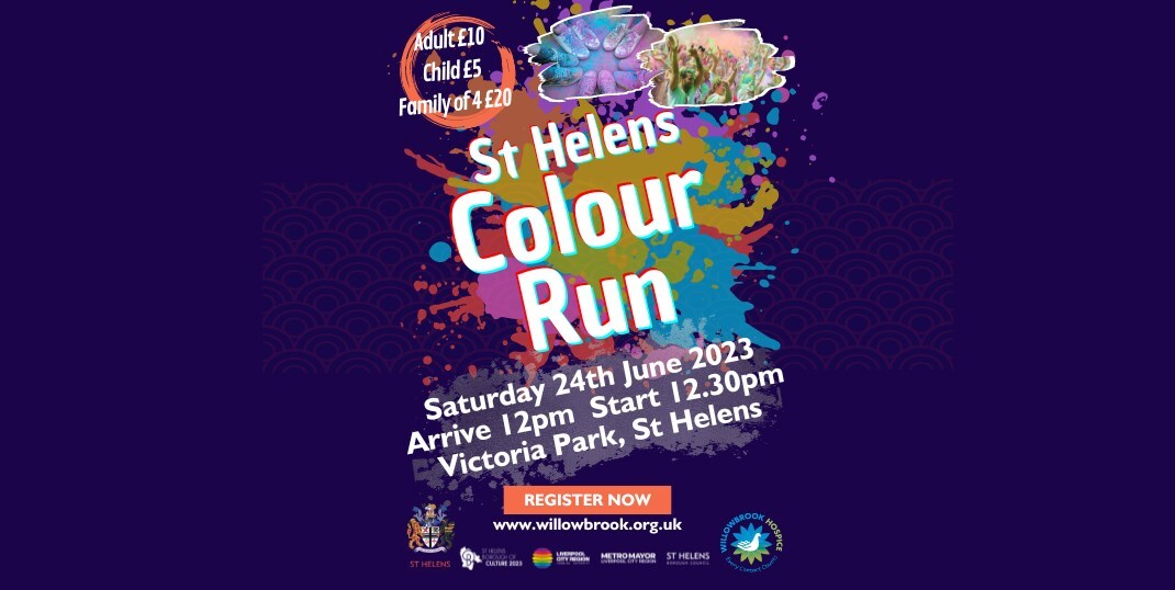 St Helens Colour Run